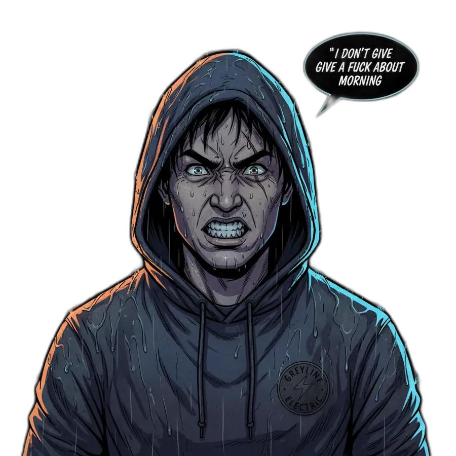 Character art from The Guardian in the Wires