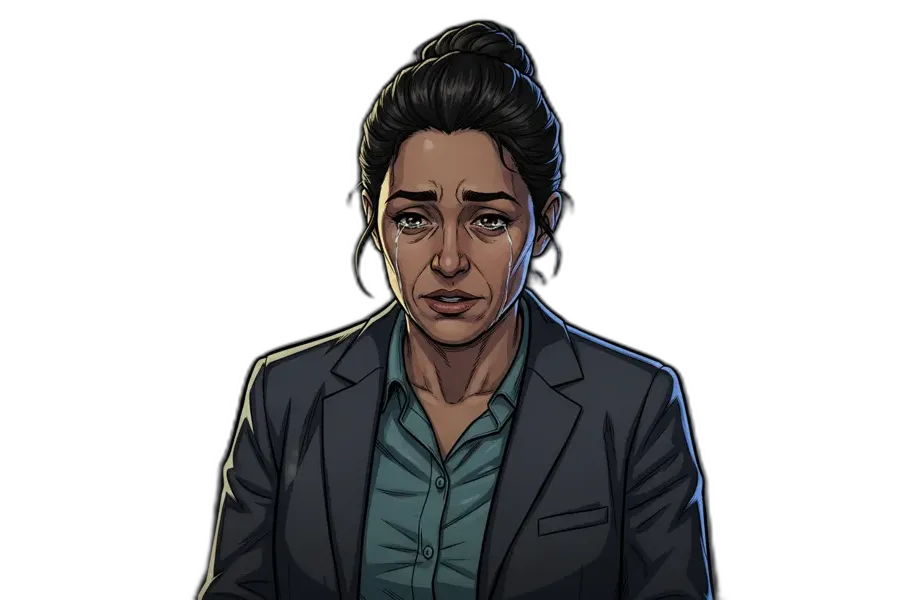 Character art from The Guardian in the Wires