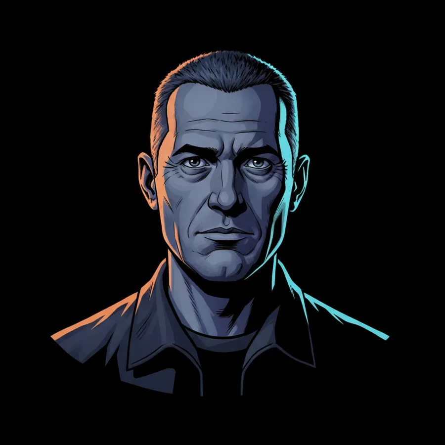 Character art from The Guardian in the Wires
