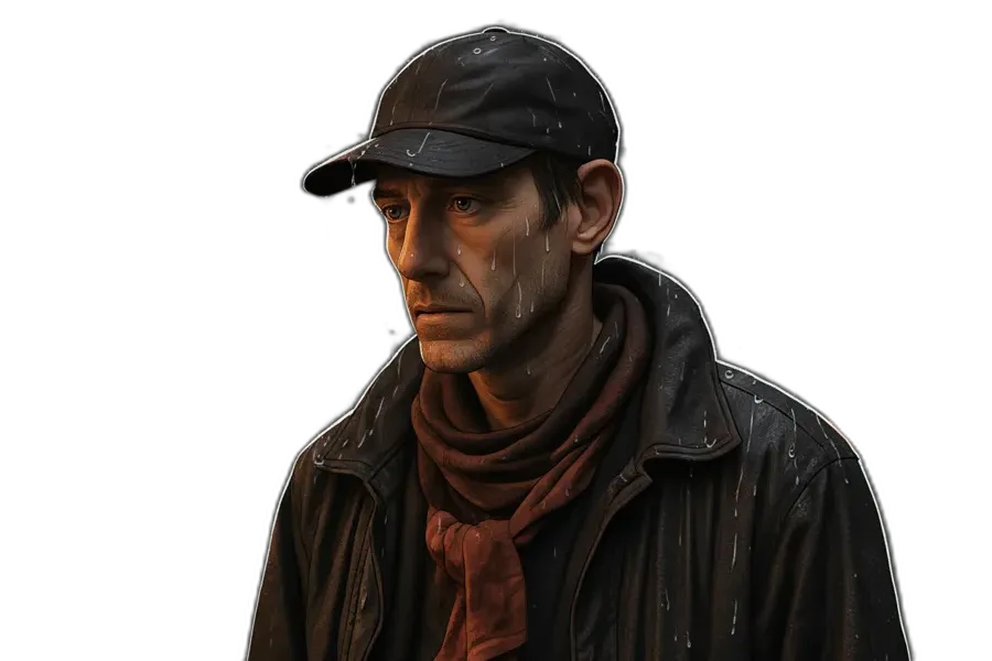 Character art from The Guardian in the Wires
