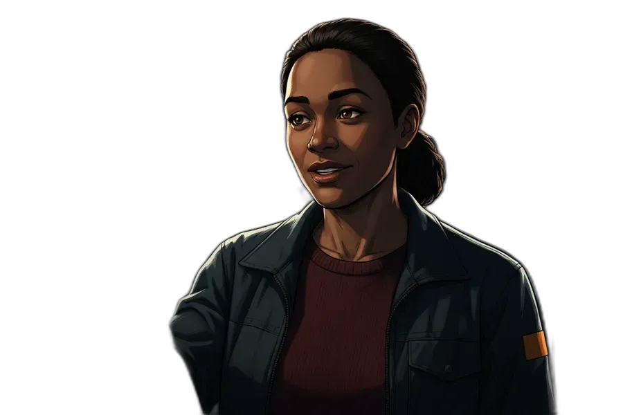 Character art from The Guardian in the Wires