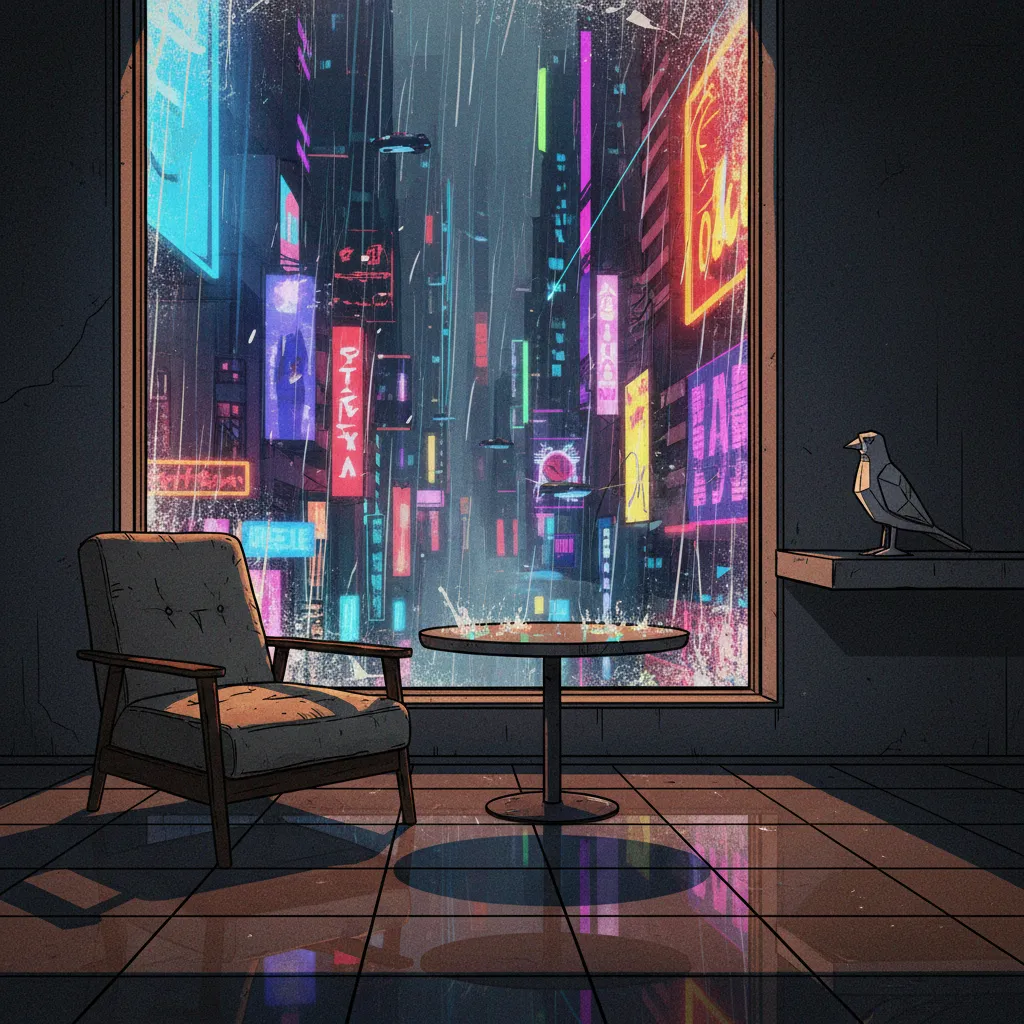 Location art from The Guardian in the Wires