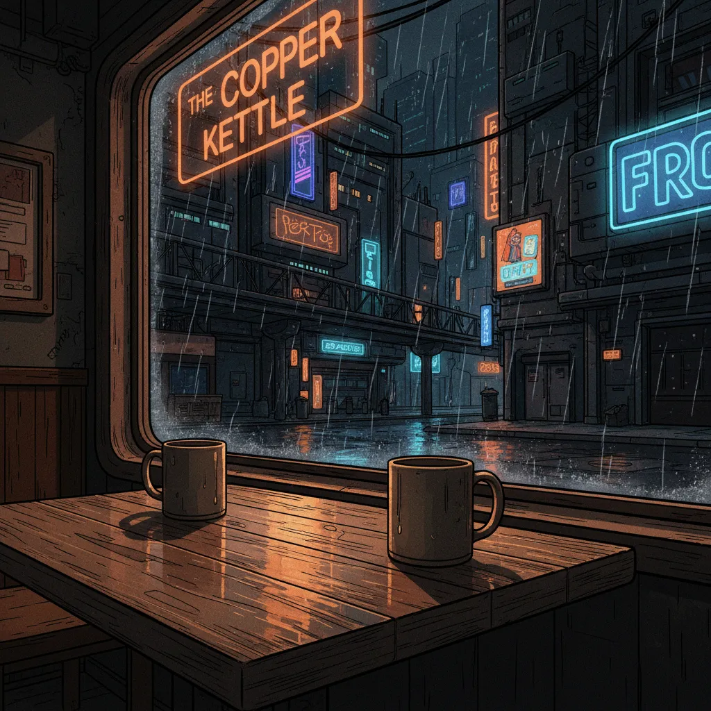 Location art from The Guardian in the Wires