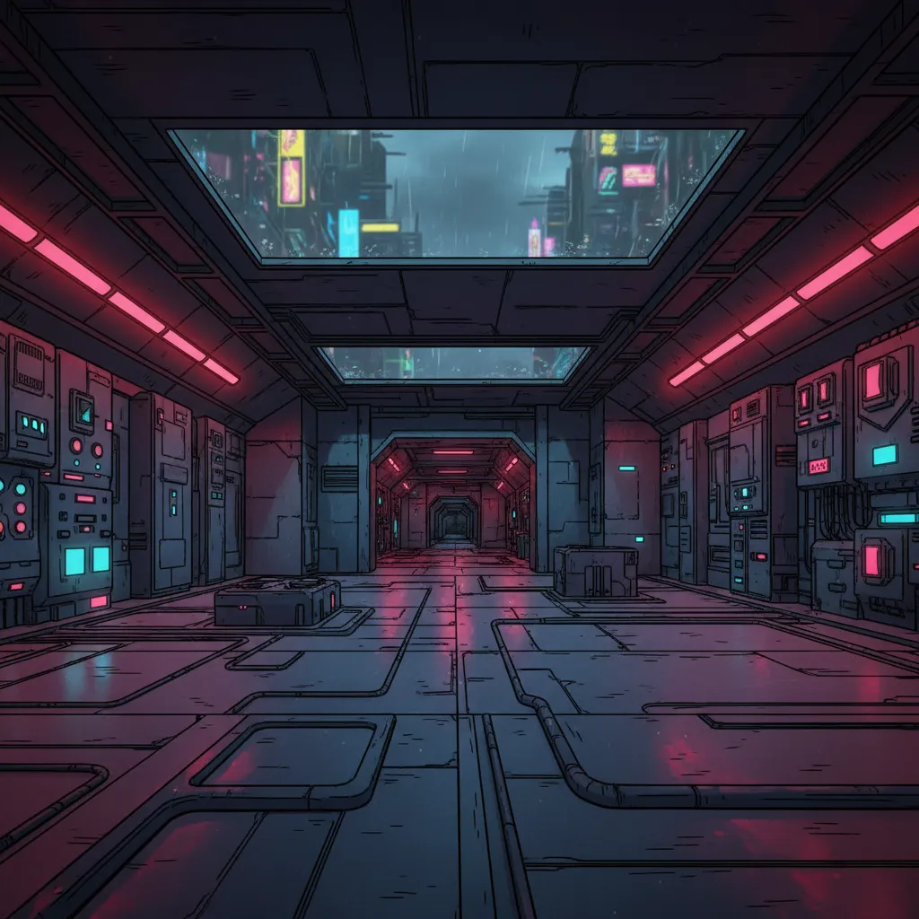 Location art from The Guardian in the Wires