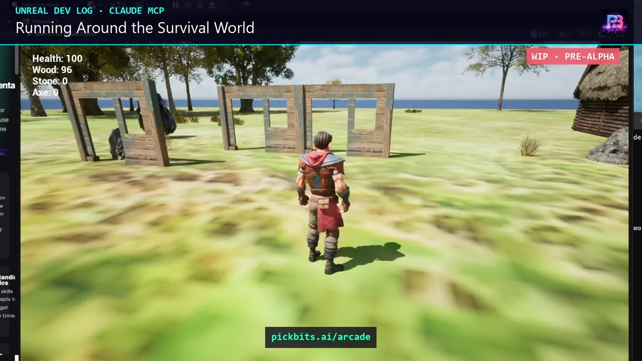 Running around the survival world