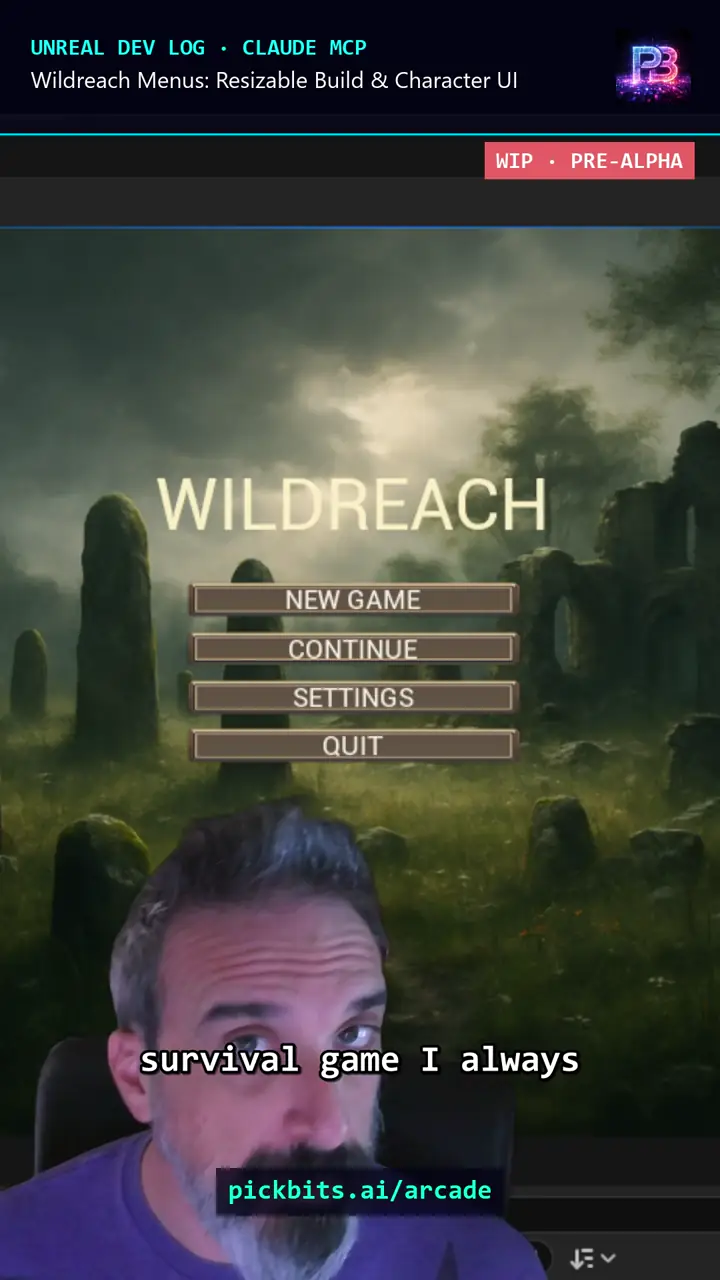 Wildreach Menus: Resizable Build & Character UI