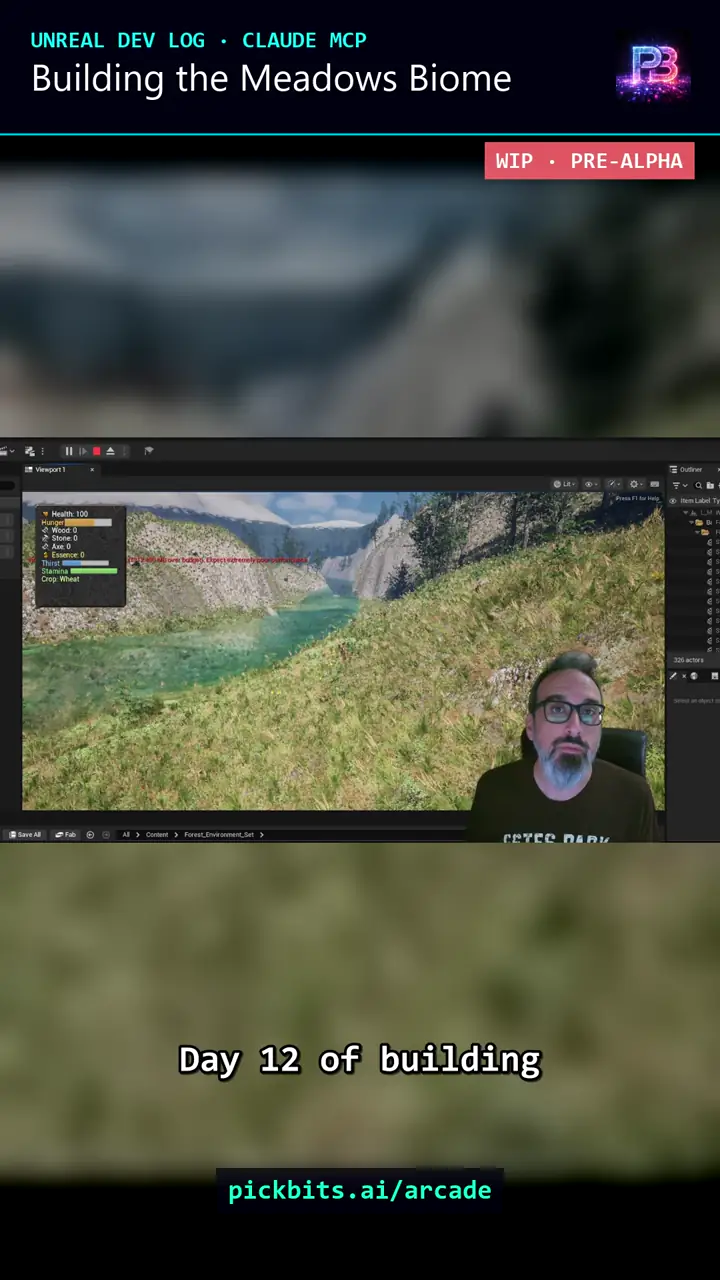 Building the Meadows Biome