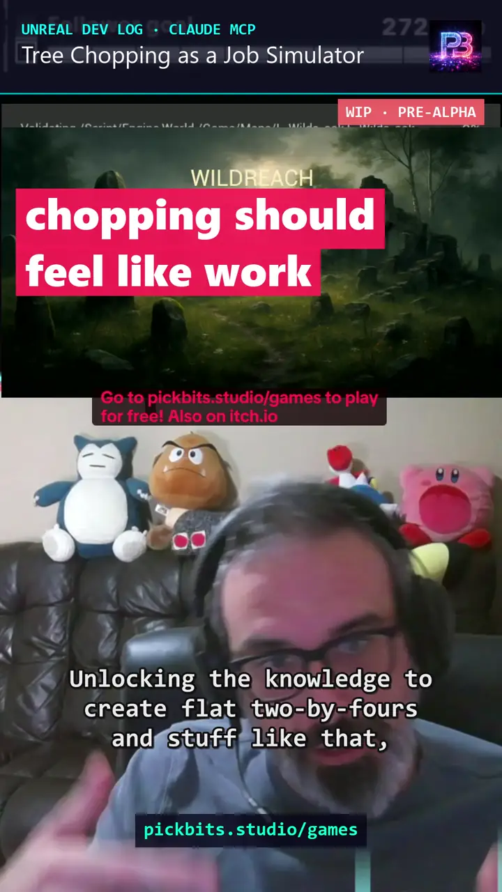 Tree Chopping as a Job Simulator