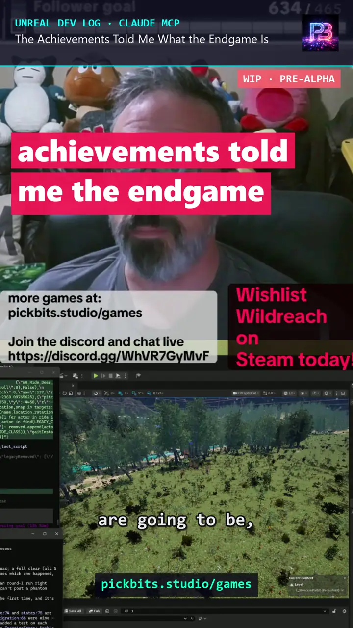 The Achievements Told Me What the Endgame Is