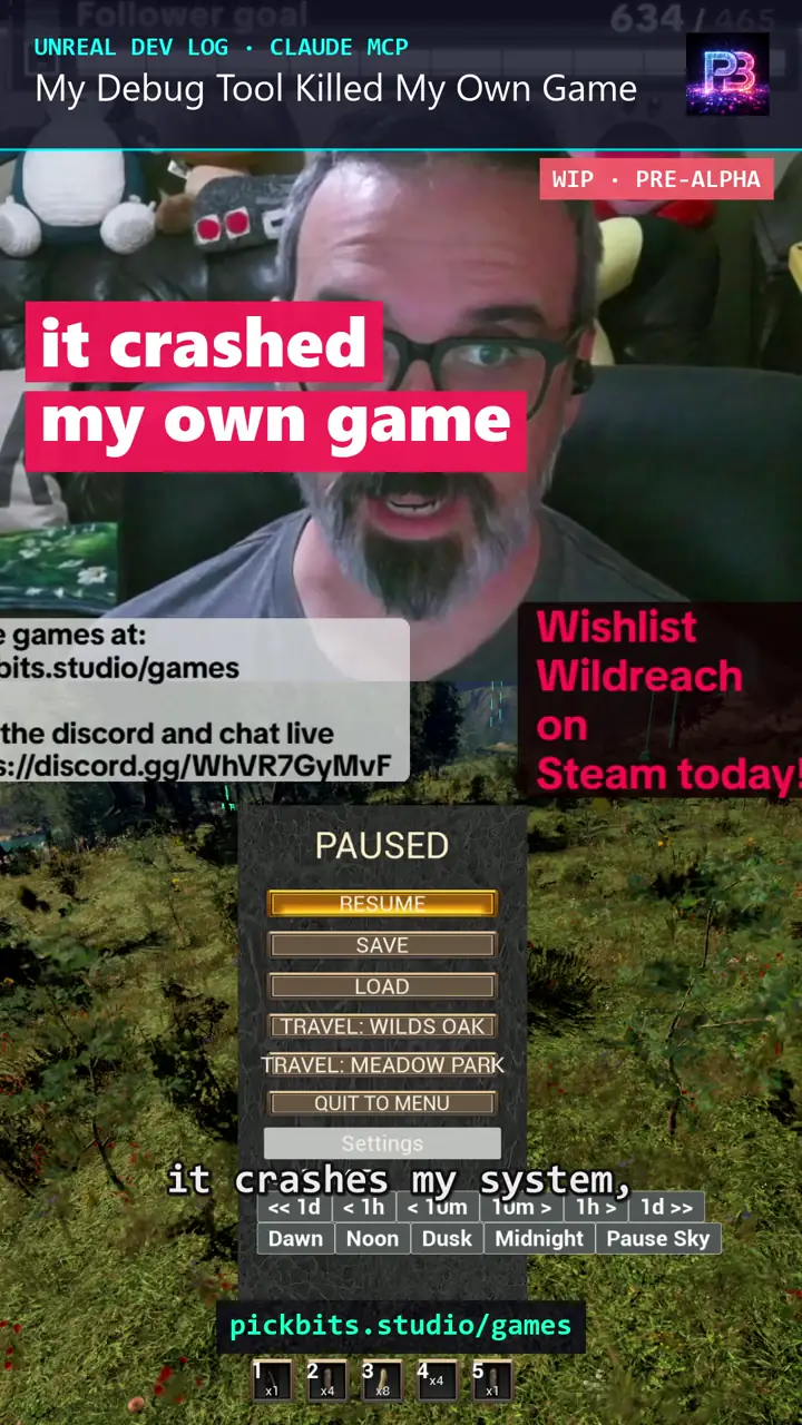 My Debug Tool Killed My Own Game