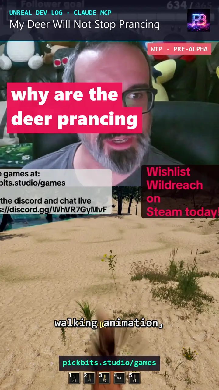 My Deer Will Not Stop Prancing