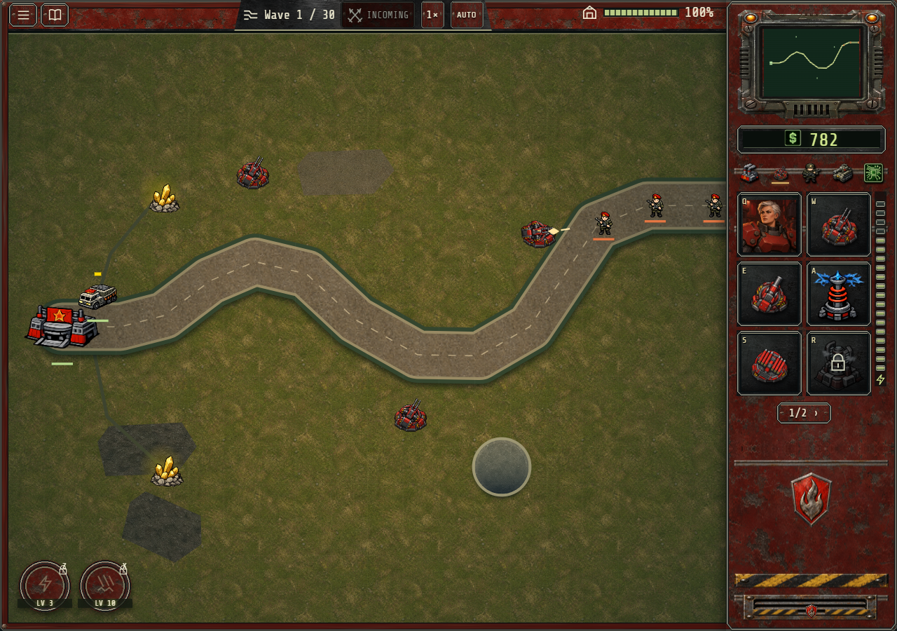 Code Red TD gameplay screenshot 1
