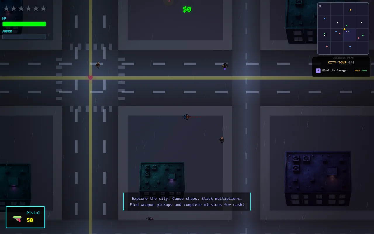 Cyber City screenshot 1