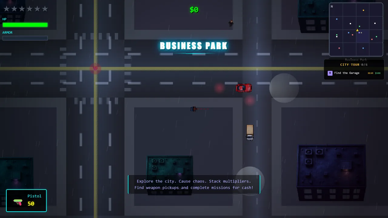 Cyber City gameplay screenshot 1