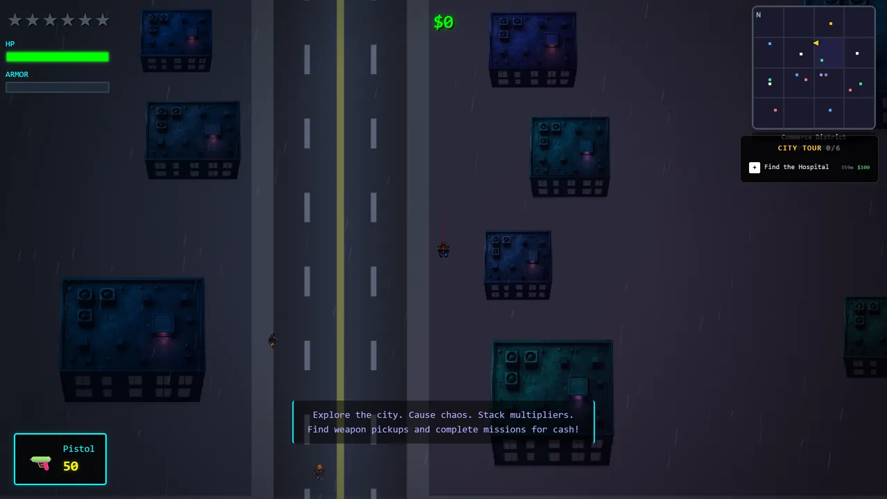 Cyber City gameplay screenshot 2