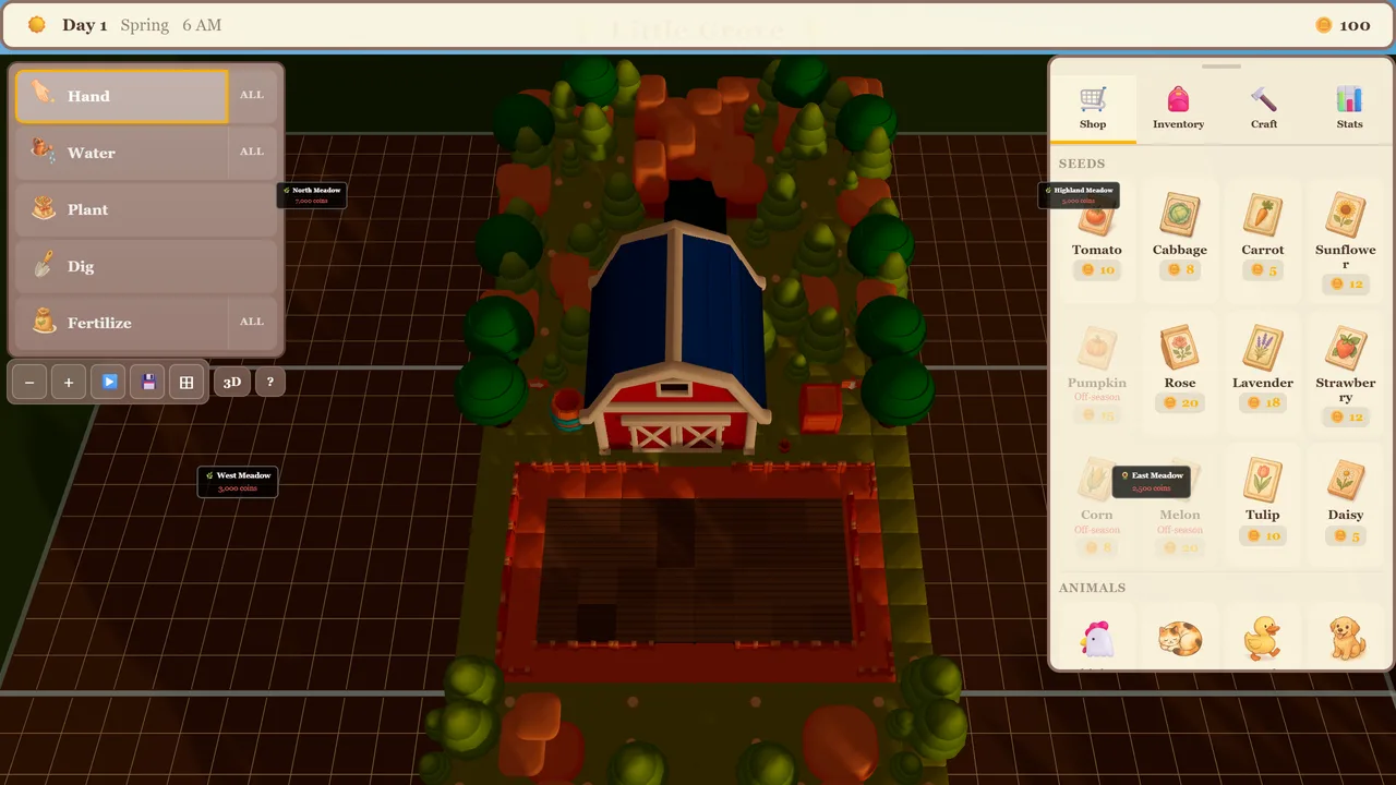 Little Grove gameplay screenshot 2