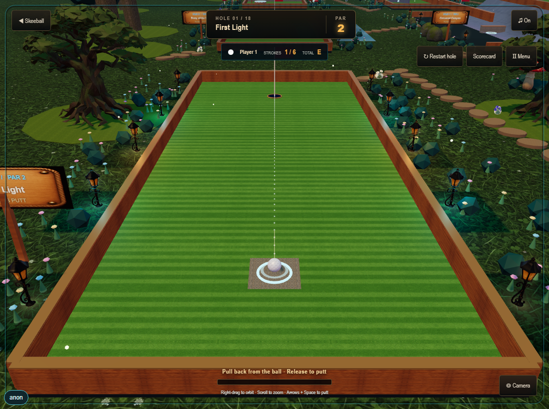 PickBits Putt gameplay screenshot 1