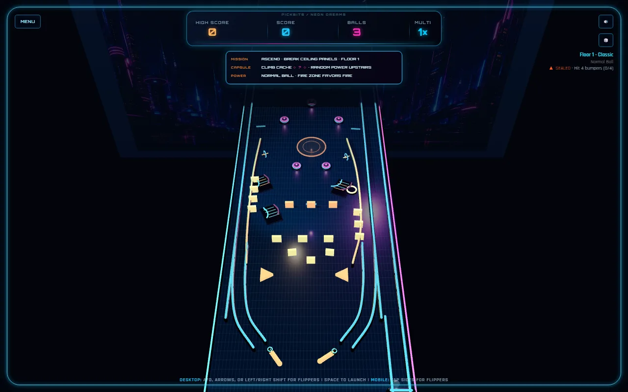 Pinball Dreams screenshot 2