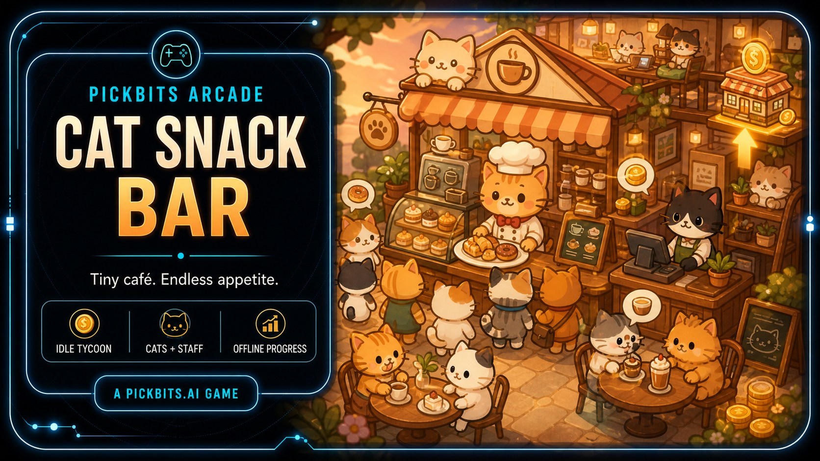 Cat Snack Bar promotional artwork