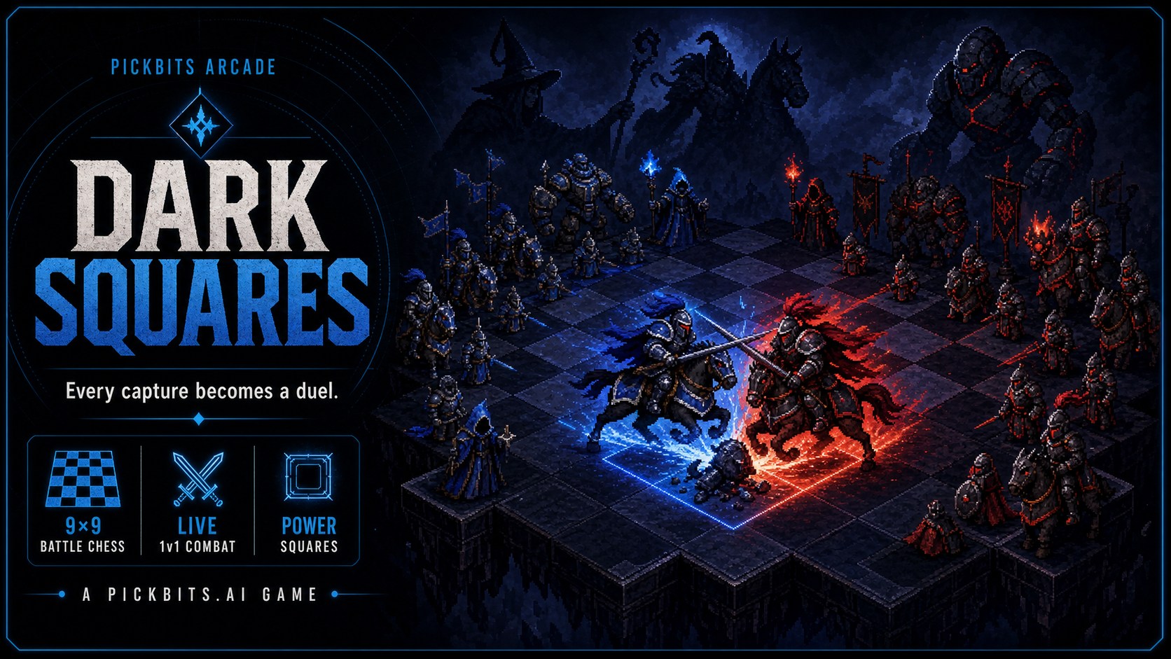 Dark Squares promotional artwork
