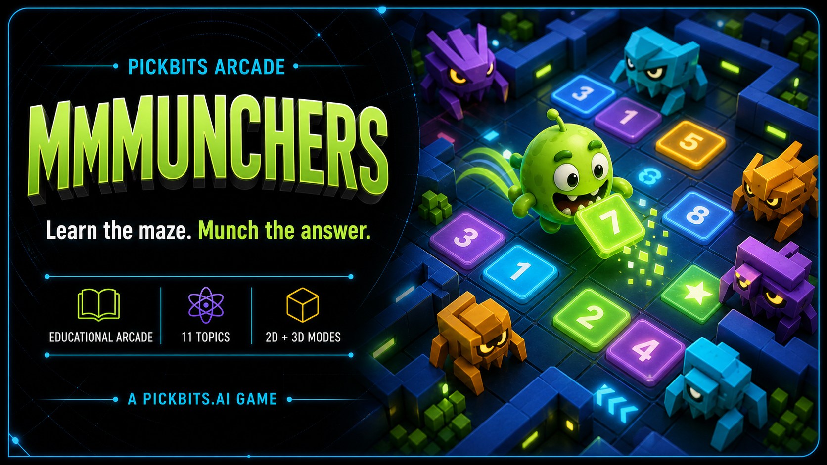 Mmmunchers promotional artwork