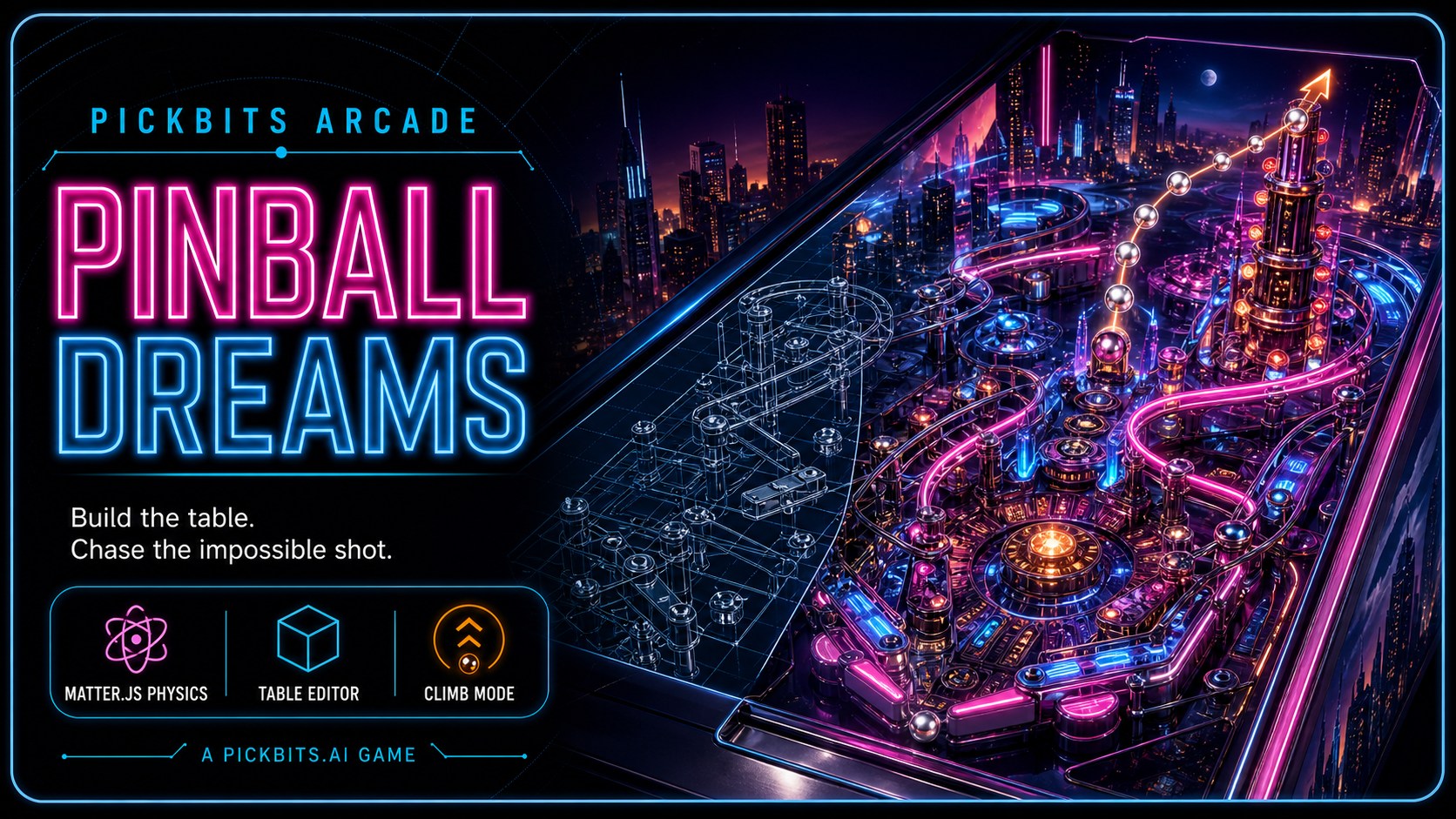 Pinball Dreams promotional artwork