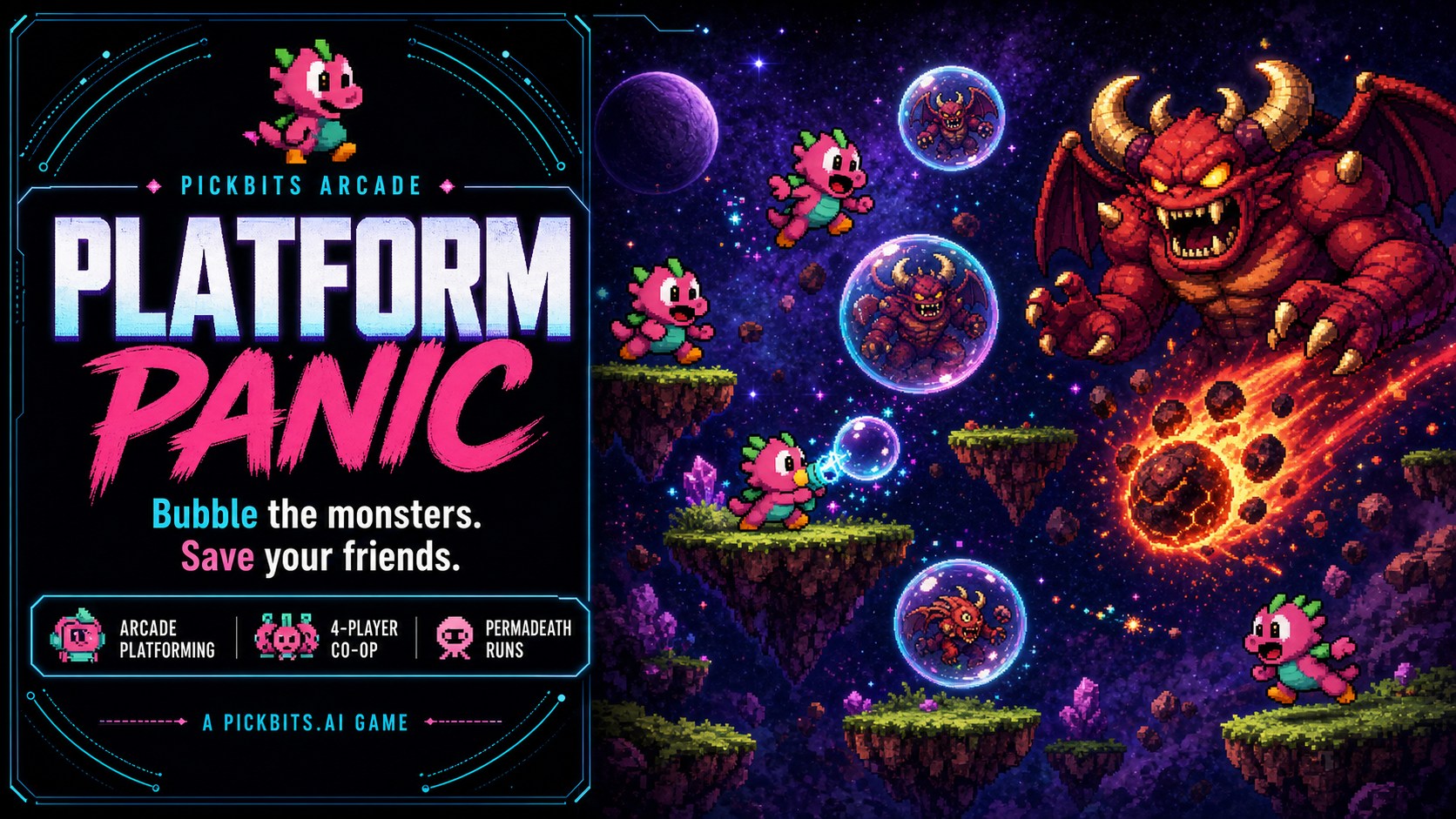 Platform Panic promotional artwork